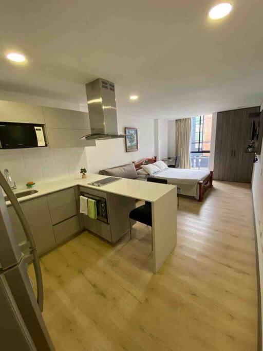 Appartement Apartaestudio Galerias Loft 2051 à Bogotá Extérieur photo