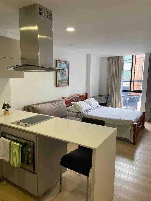 Appartement Apartaestudio Galerias Loft 2051 à Bogotá Extérieur photo