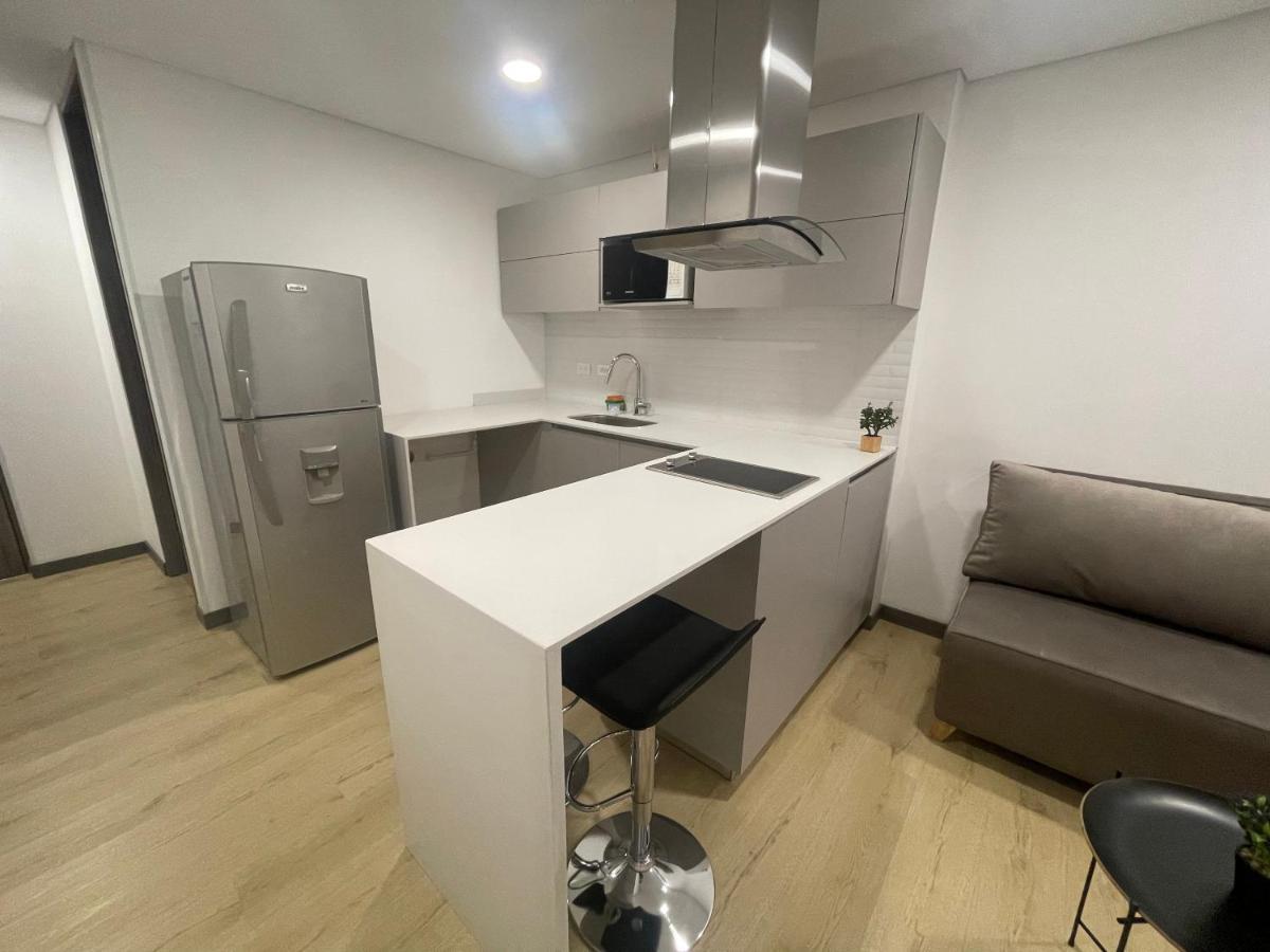 Appartement Apartaestudio Galerias Loft 2051 à Bogotá Extérieur photo