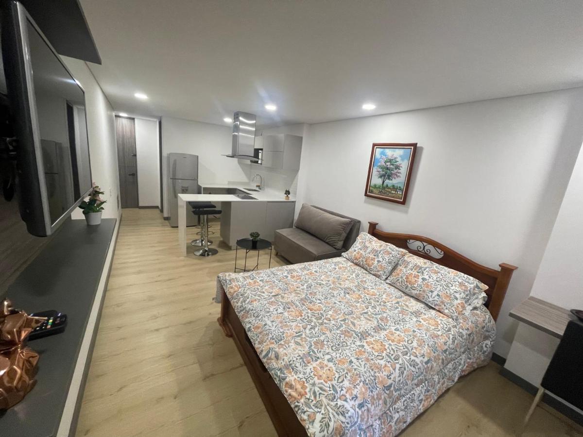 Appartement Apartaestudio Galerias Loft 2051 à Bogotá Extérieur photo